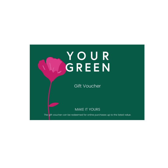 YourGreen wildflower seed gift voucher